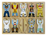 Melissa & Doug Stacking Chunky - Occupations 9025