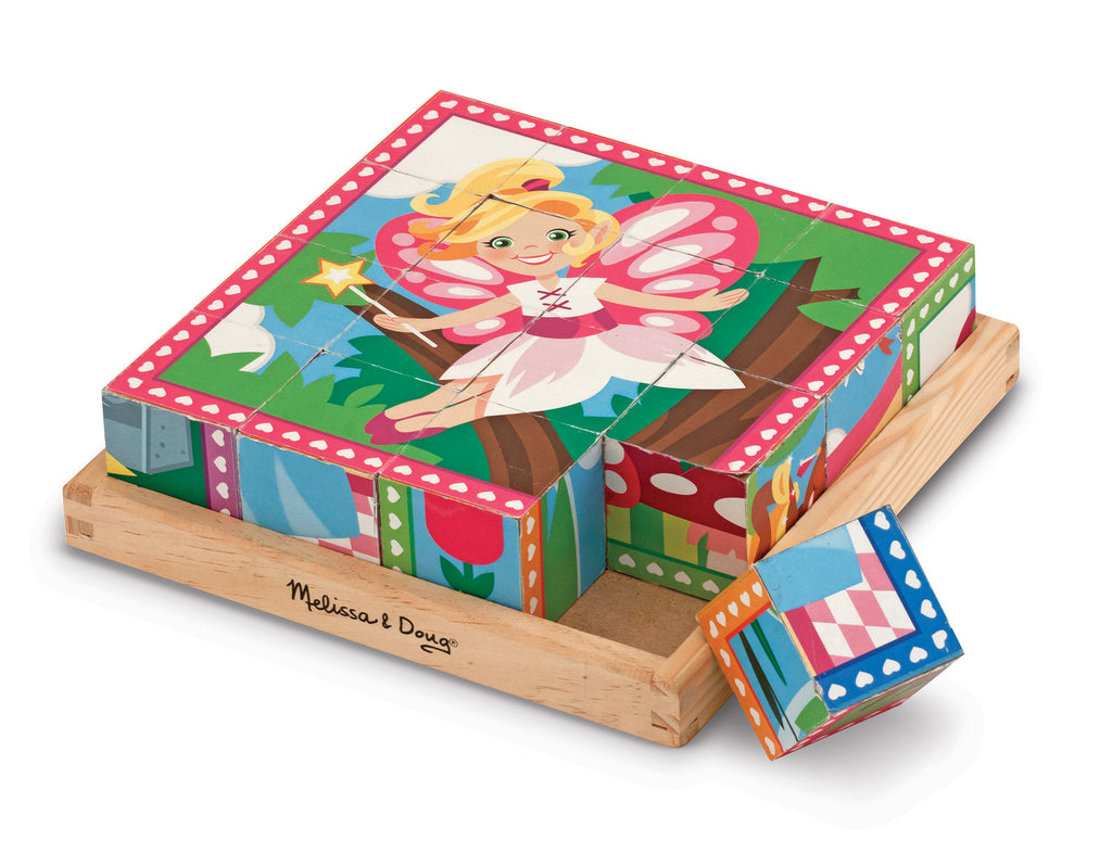 Melissa & Doug Princess & Fairy Cube Puzzle 9040