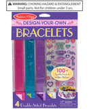 Melissa & Doug Design-Your-Own Bracelets With 100+ Sparkle Gem and Glitter Stickers