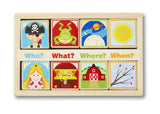 Melissa Doug Wooden Story Blocks 9049