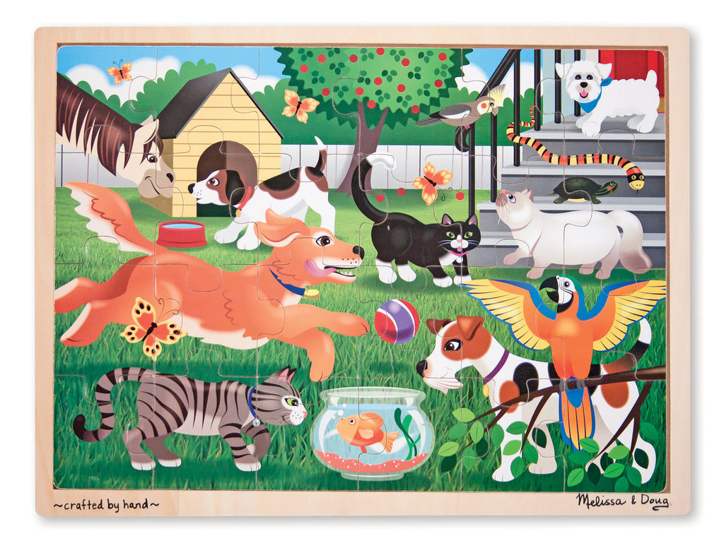 Melissa & Doug Pets Jigsaw 24pc