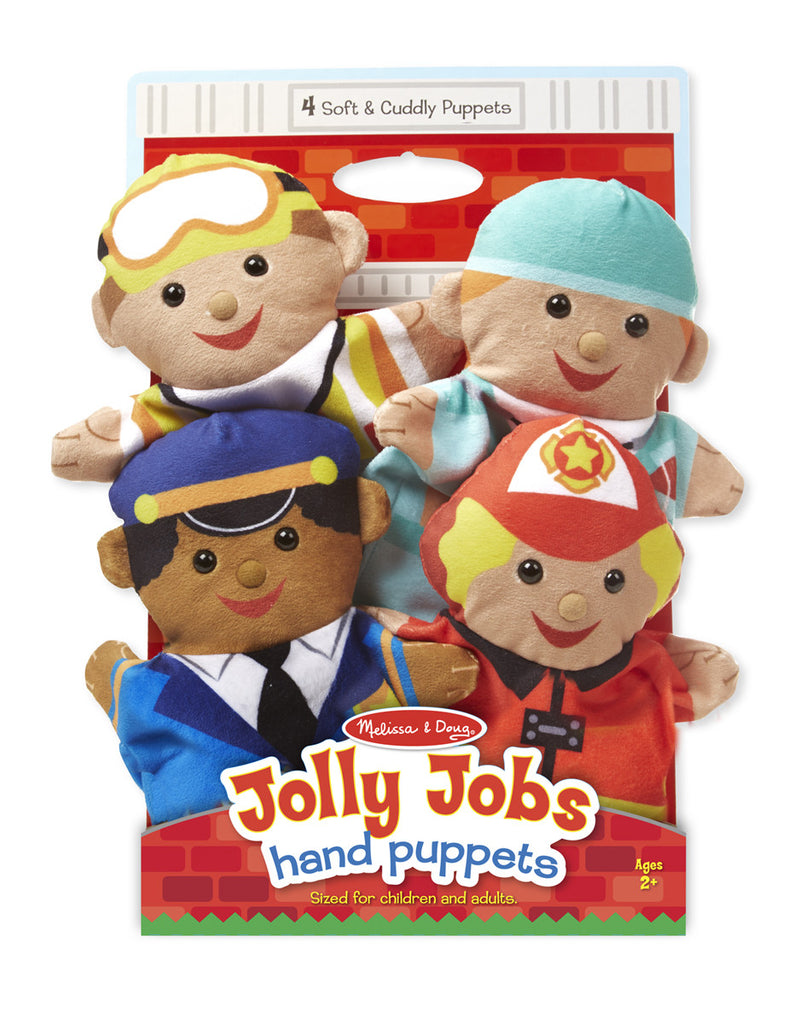 Melissa Doug Jolly Helpers Hand Puppets 9086