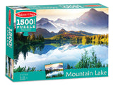 Mountain Lake Cardboard Jigsaw - 1500 Pieces 9094