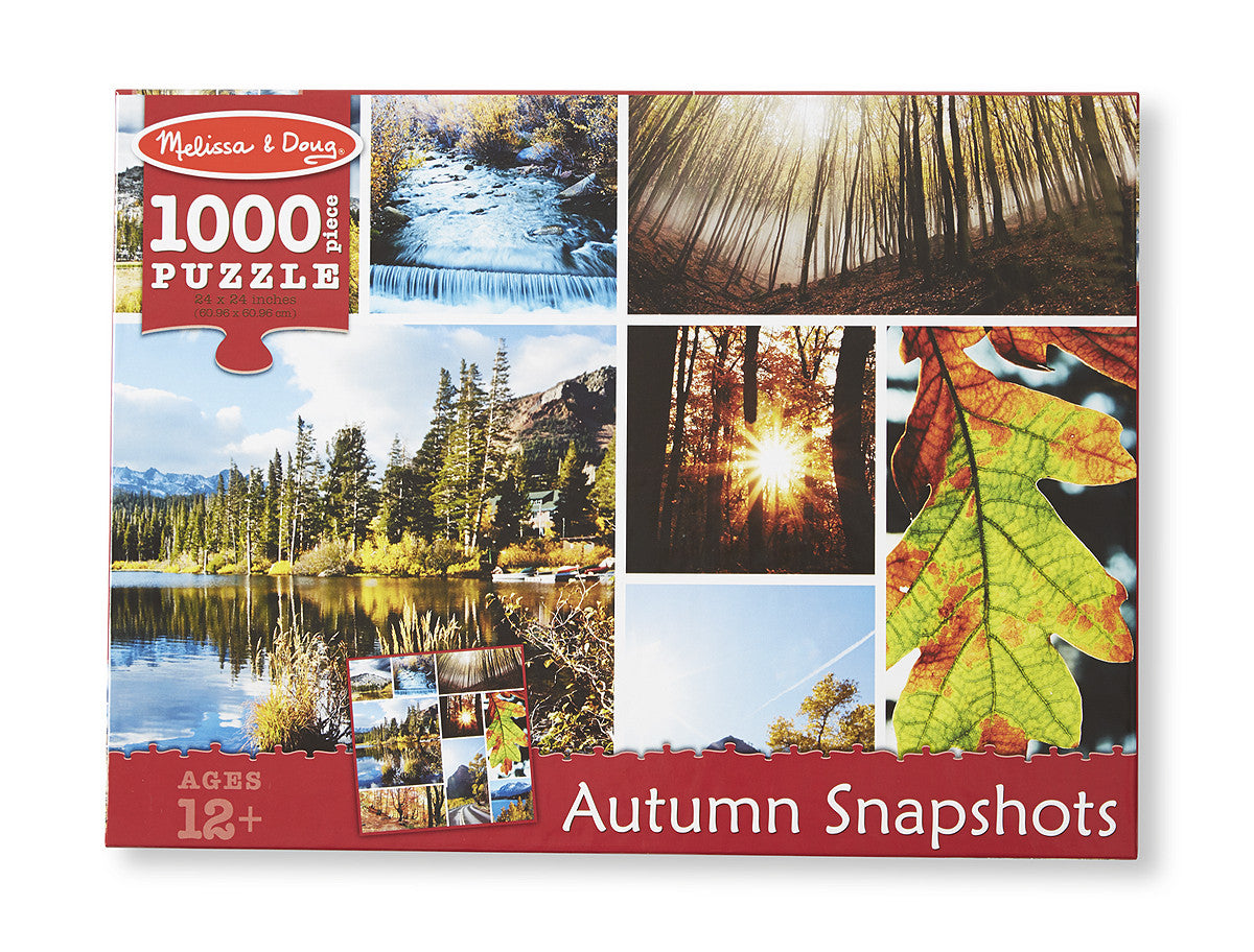 Autumn Snapshots Cardboard Jigsaw - 1000 Pieces 9096