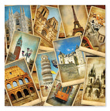 Postcards from Europe Cardboard Jigsaw - 1000 Pieces 9097