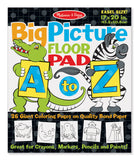 Melissa & Doug Easel Pad A-Z 9109