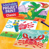 Set of 3 |Crayola Washable Kids Paint, 6 Count, Kids At Home Activities, Painting Supplies, Gift, Assorted