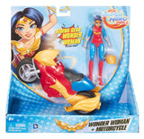 Mattel DC Super Hero Girls™ Wonder Woman™& Motorcycle Dolls DVG73