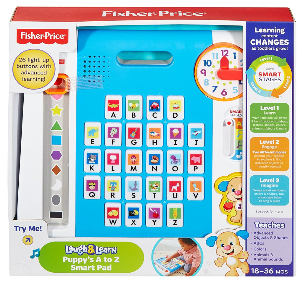 Fisher Price Laugh & Learn® Puppy's A to Z Smart Pad DHC31