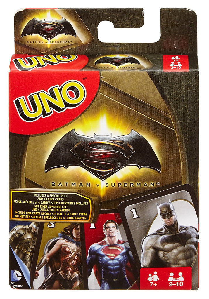 Mattel UNO® Batman V Superman Card Game DRL58