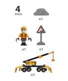 Brio Railway - Trains - Megacrane & Load Kit 33734