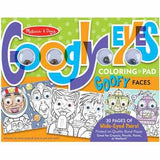 Melissa and Doug Wacky Animals Googly Eyes Coloring Pad Toy