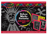 Melissa & Doug Deluxe Wacky Patterns Scratch Art Set