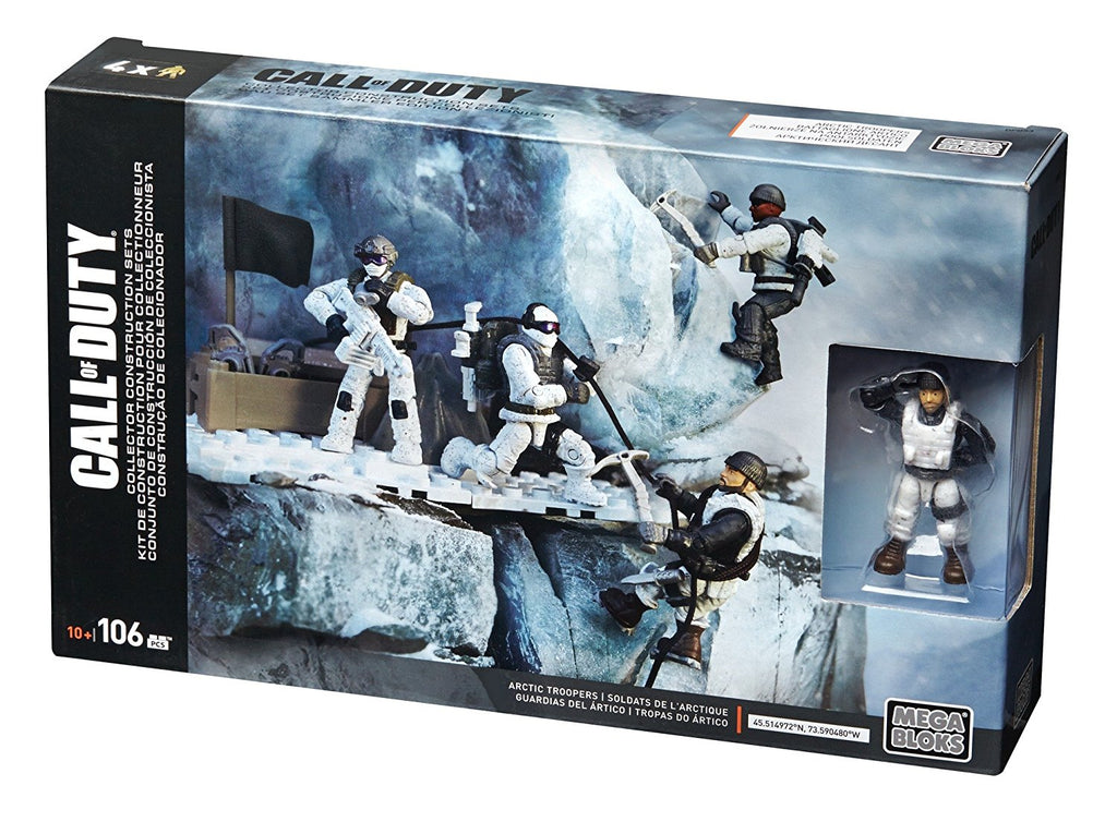 Mattel Mega Construx Call of Duty Arctic Troopers DPB53