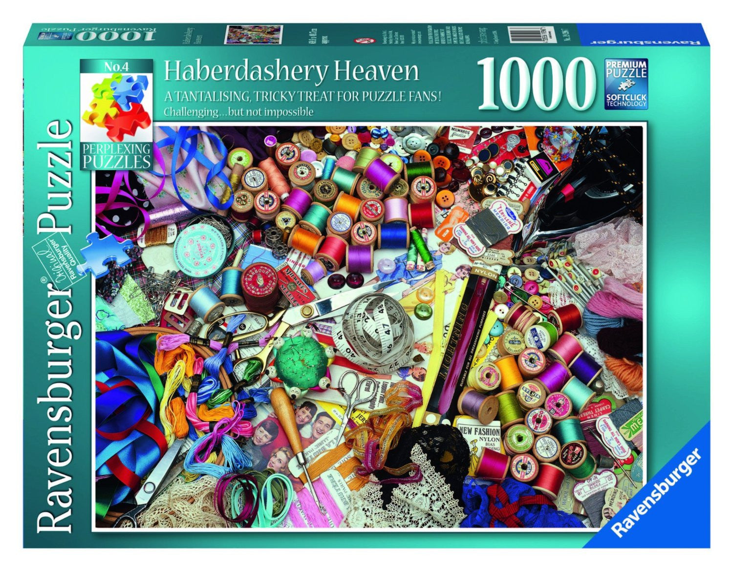 Ravensburger Adult Puzzles 1000 pc Puzzles - Haberdashery Heaven 19396