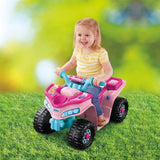 Fisher Price Power Wheels Barbie Lil' Quad Vehicle Ride On CDY14