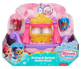 Fisher Price Nickelodeon Shimmer & Shine, Swing & Splash Genie Boat DTK86