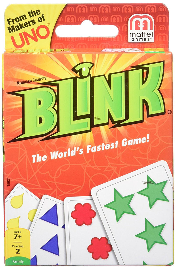 Mattel Reinhards Staupe's BLINK Card Game The World's Fastest Game T5931