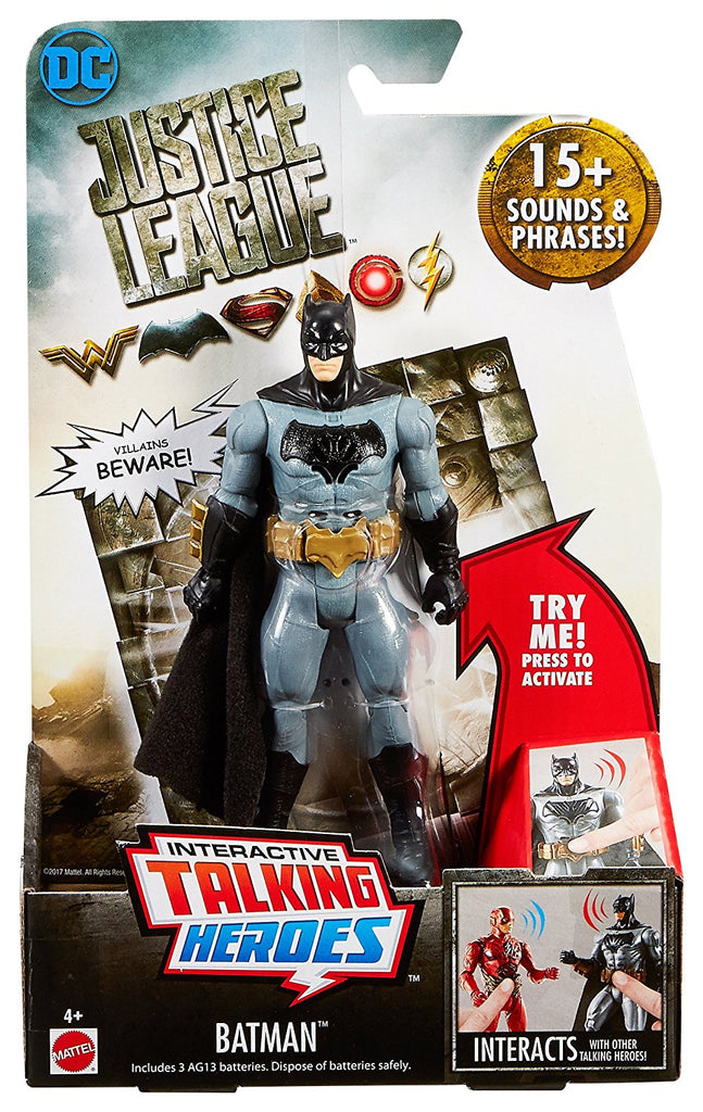Mattel Justice League Talking Heroes Batman™ Figure FGG50