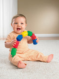 Fisher Price Snap Lock Bead Shapes, 12 Colorful Beads K7169