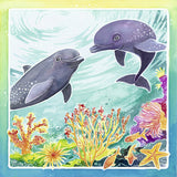 Ravensburger Arts & Crafts Aquarelle Glow Edition - Dolphins 29446