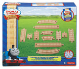 Fisher Price Thomas the Train Wooden Railway Straight and Curved Expansion Track Y4089