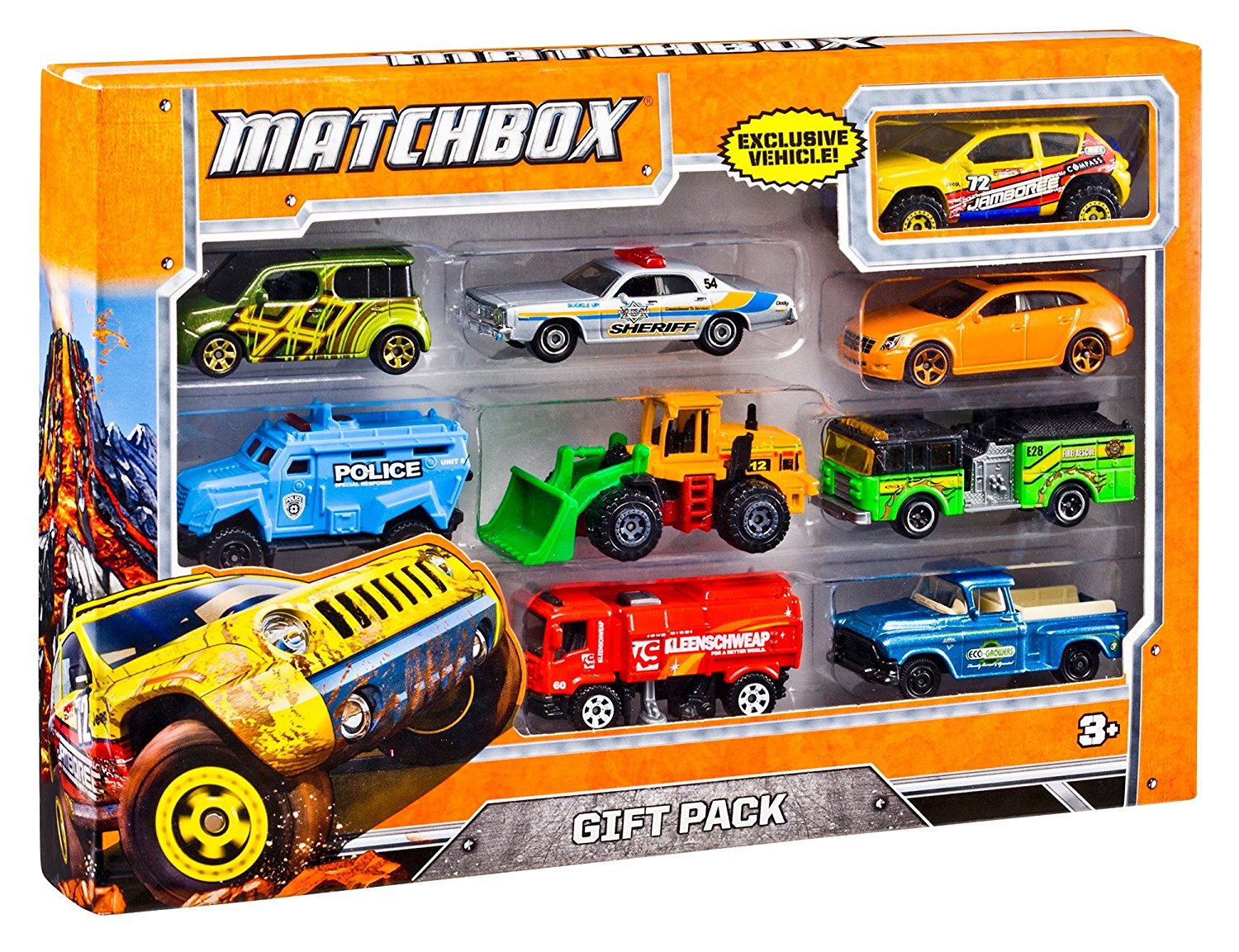 Mattel Matchbox® 9 Car Gift Pack X7111  (Styles May Vary)