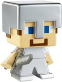 Mattel Minecraft Steve (in Iron Armor) Mega Figure
