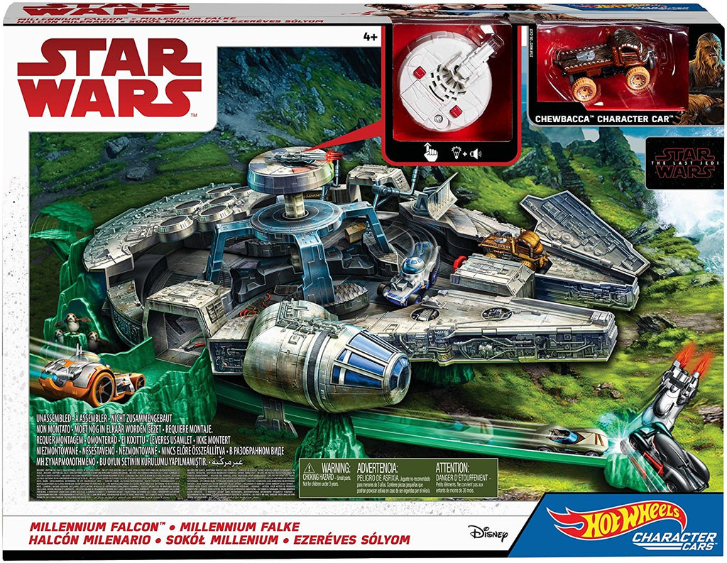 Hot Wheels Star Wars Millennium Falcon Playset DWM85