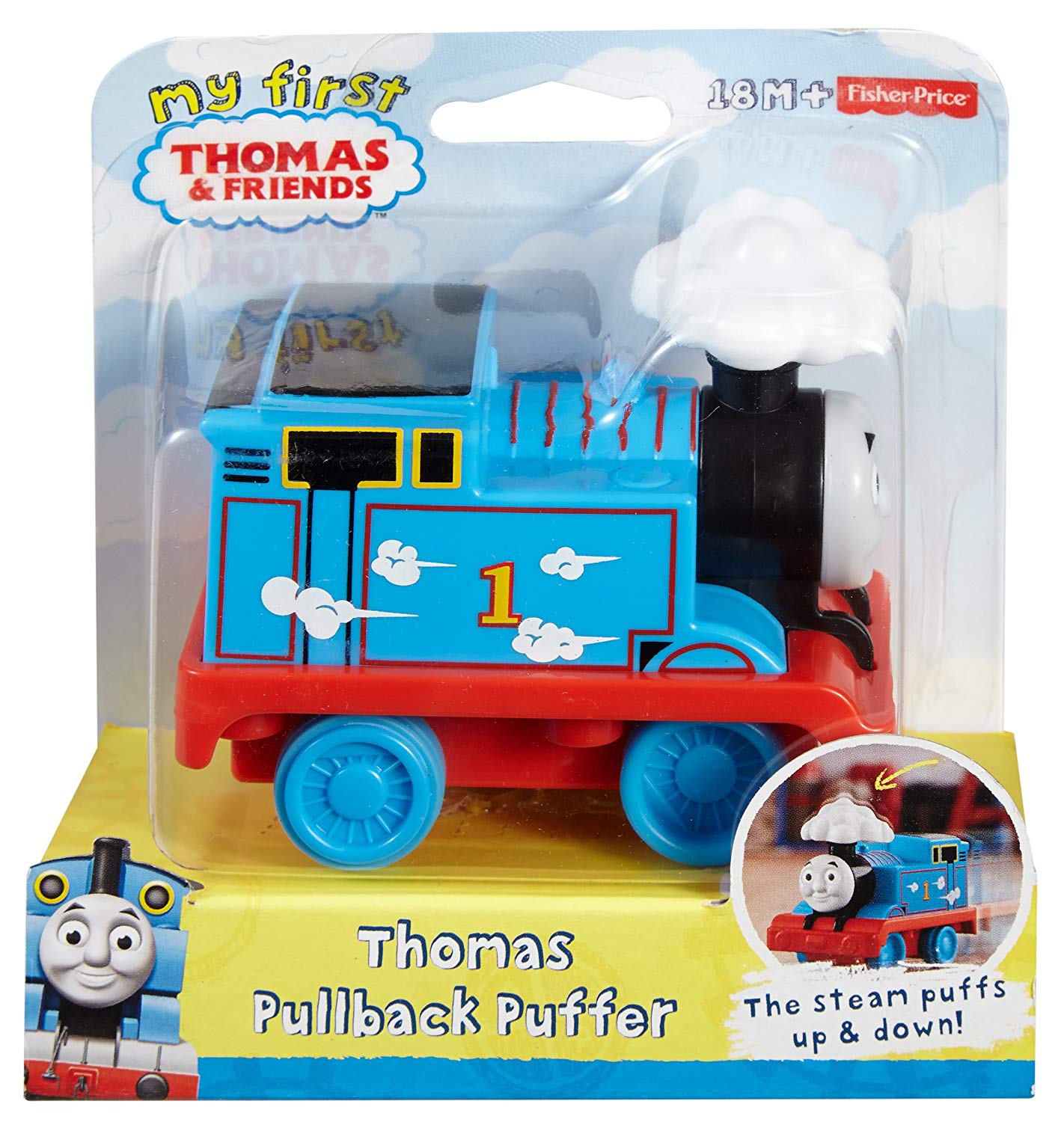 Fisher-Price My First Thomas the Train Pullback Puffer Train