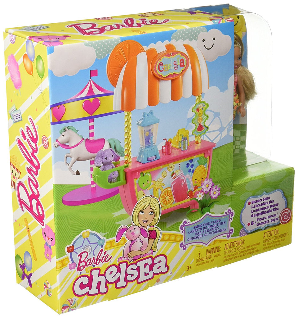 Barbie Chelsea Smoothie Stand Playset  DMR62