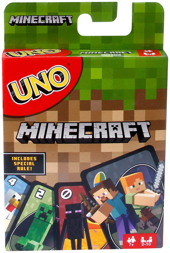 Mattel Uno Minecraft Card Game FPD61