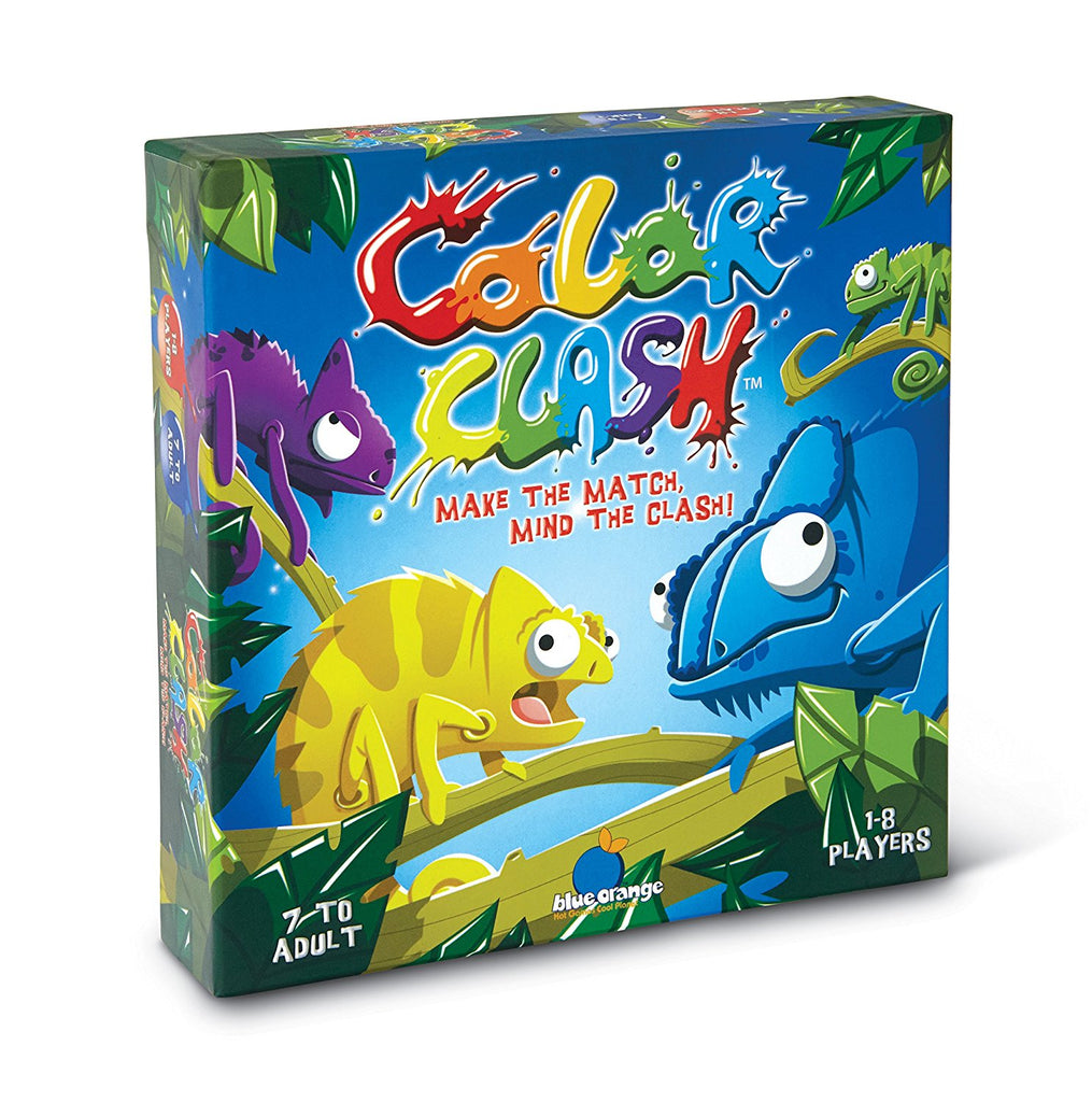 Blue Orange Color Clash Board Game 01900