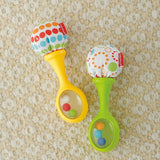 Fisher Price Rattle 'n Rock Maracas, Green/Yellow BLT33