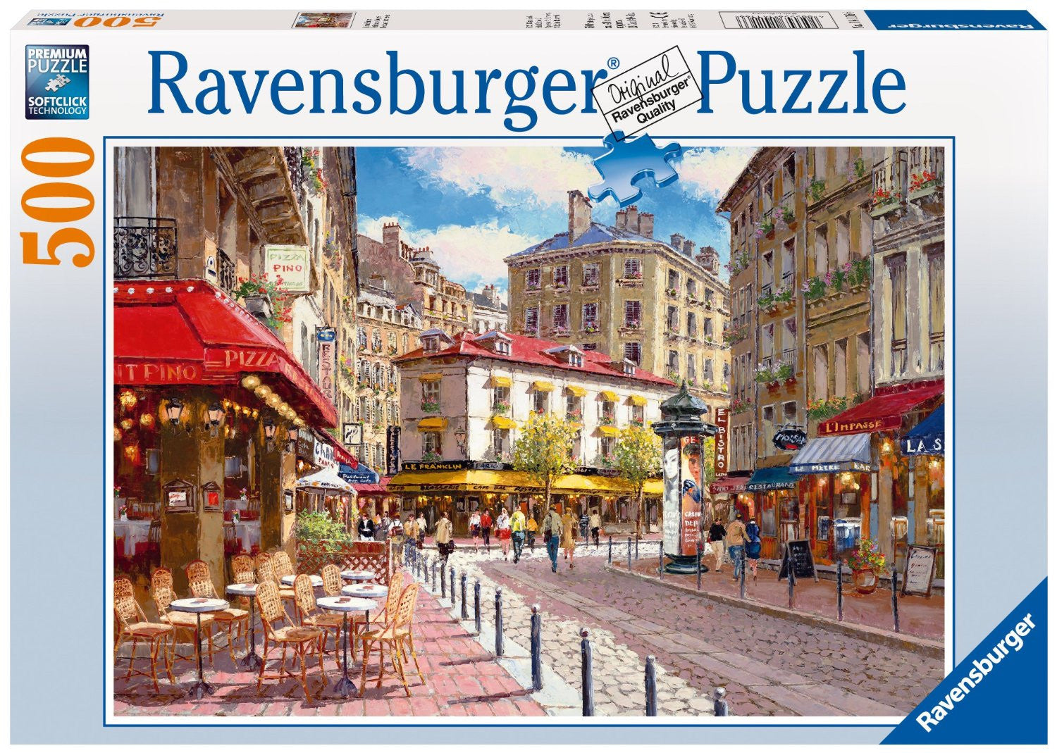 Ravensburger Adult Puzzles 500 pc Puzzles - Quaint Shops 14116