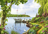 Ravensburger Adult Puzzles 1000 pc Puzzles - Boat Days 19404
