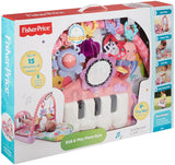 Fisher Price Kick & Play Piano Gym, Green or Pink