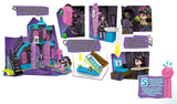 Mega Bloks Monster High School Fang Out School Play Set w/Draculaura and Elissabat Dolls DPK34