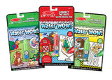 Melissa & Doug On the Go Water Wow! Reusable Water-Reveal Activity Pads