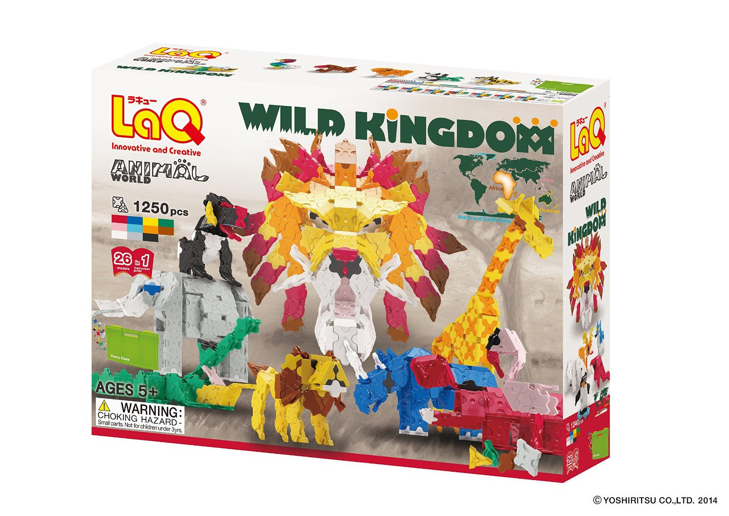 LaQ Animal World Wild Kingdom LAQ001351 - Discontinued