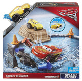 Mattel Disney•Pixar Cars 3 Splash Racers Barrel Blowout Playset DVF35
