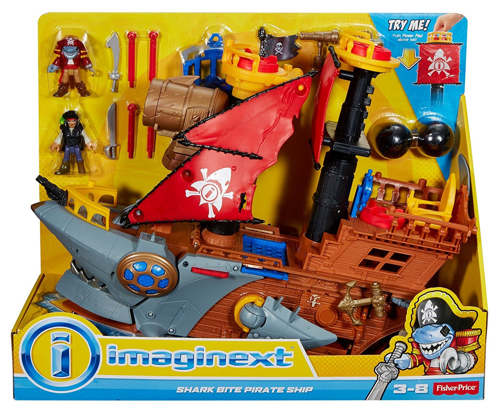 Fisher Price Imaginext® Shark Bite Pirate Ship DHH61