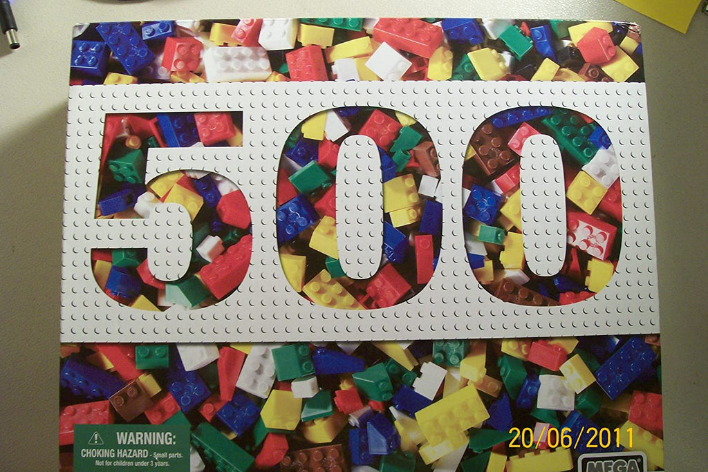 Mega Bloks 950 - Micro Bloks Value Set 500 Pieces Building Bricks