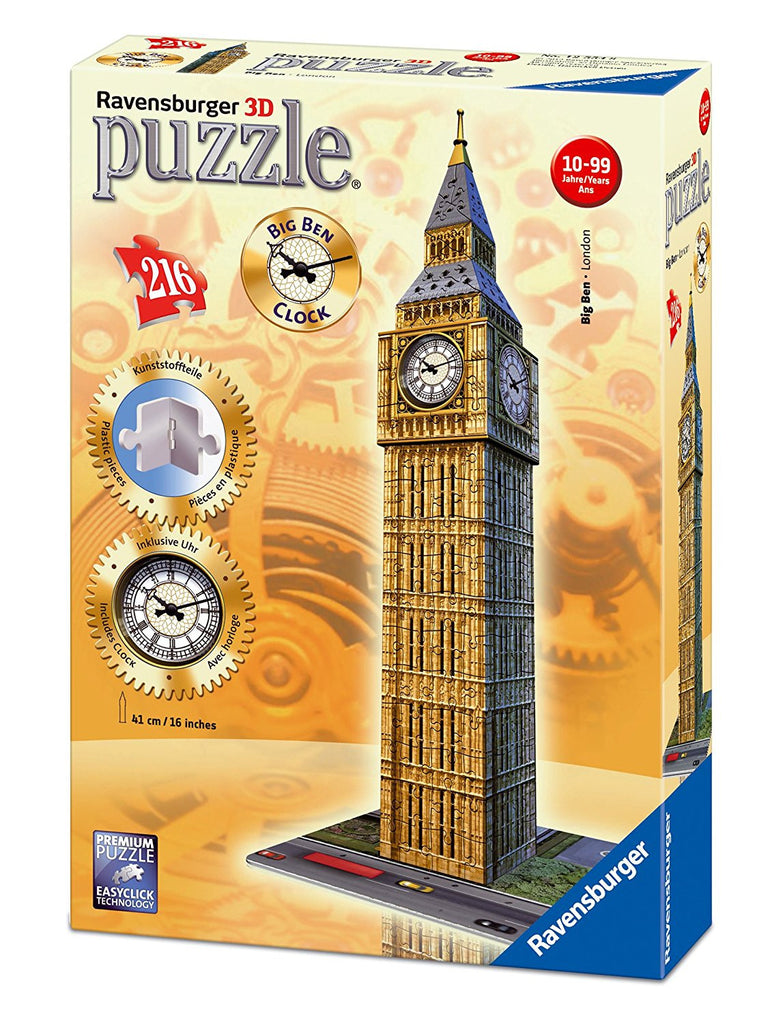 Ravensburger 3D Puzzles Big Ben Clock 12586