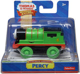 Fisher Price Thomas & Friends Wooden Railway Train, Percy - Battery Operated Train  Y4423