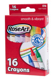 Mattel Rose Art 16-Count Crayons, Packaging May Vary CYV72