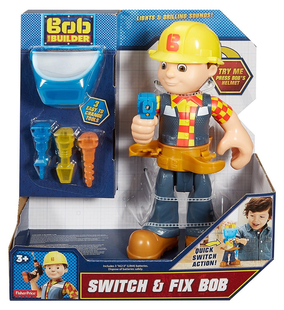 Fisher Price Bob the Builder™ Switch & Fix Bob DTP37