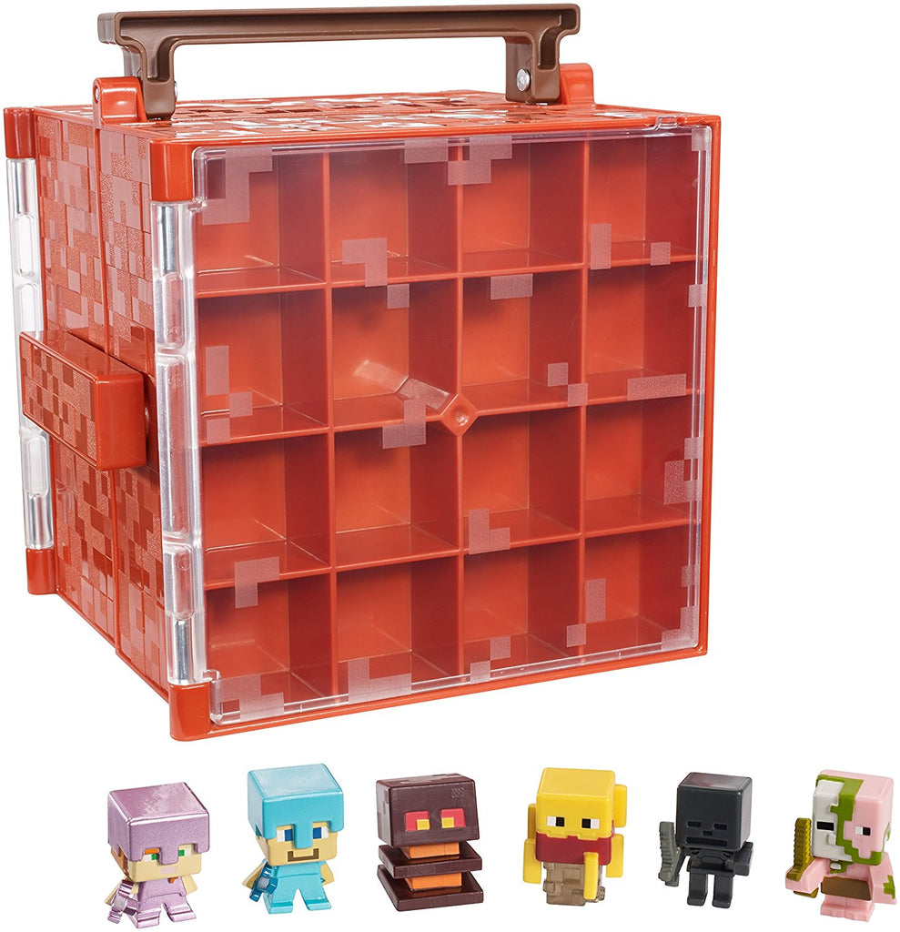 Mattel Minecraft Mini-Figure Nether Collector Case Accessory DWV91