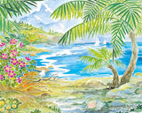 Ravensburger Arts & Crafts Aquarelle Maxi - Beach Paradise 29476