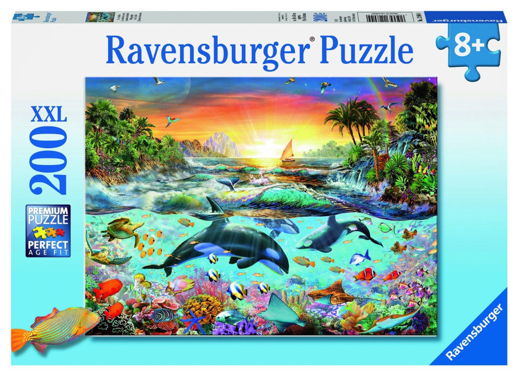 Ravensburger Children's Puzzles 200 pc Puzzles - Orca Paradise 12804